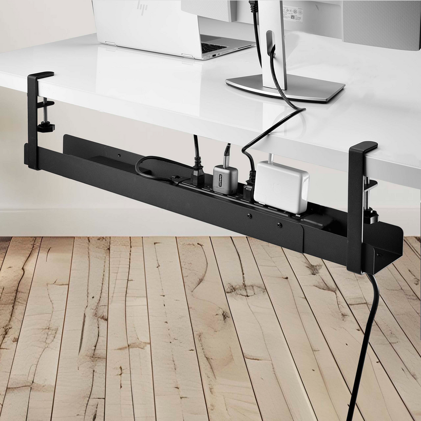 Conduit de câbles 800x105x207 mm noir