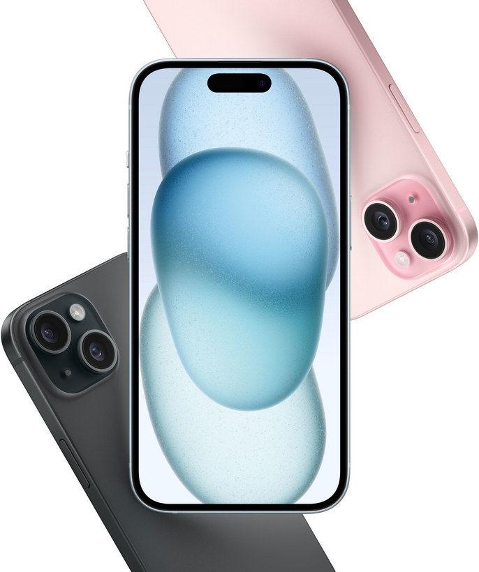 Apple iPhone 15 Plus 128 GB blau