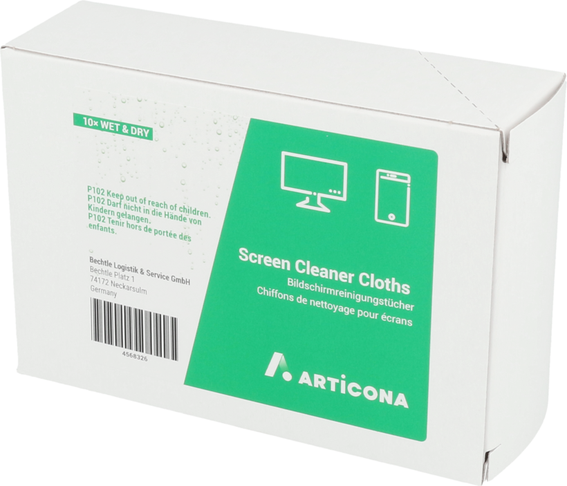 ARTICONA Screen Cleaner Cloth 10 pcs.