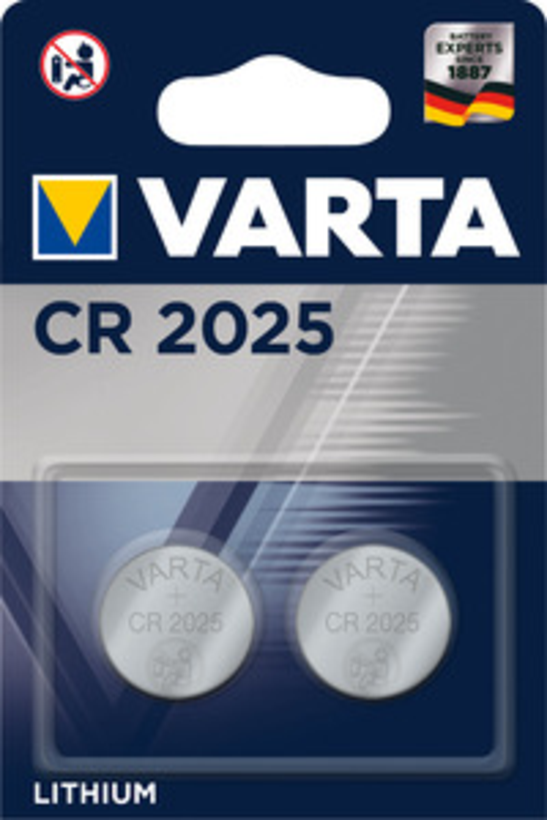 Varta CR2025 LL Batterie Knopfzelle 2 St