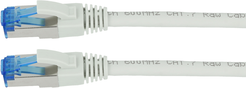 Patch Cable RJ45 S/FTP Cat6a 15m Grey