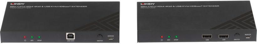 LINDY HDMI & IR Cat6 KVM Extender 100m