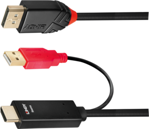 LINDY HDMI - DisplayPort Cable 4K 30 Hz