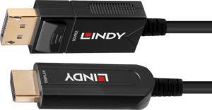 LINDY DisplayPort - HDMI Hybrid Cables
