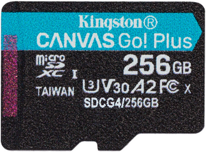 Kingston Canvas Go! Plus 256GB microSDXC