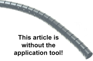 Cable Eater D=15mm 25m Silver