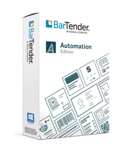 Seagull BarTender Automation Application License + 2 Printers (includes 1 Year of Standard Maintenance & Support)