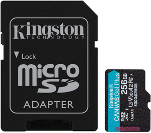 Kingston Canvas Go! Plus 256GB microSDXC