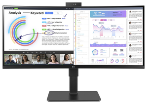 LG 34BQ77QC-B Curved Monitor