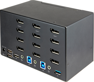 StarTech KVM Switch DP Quad 2-port