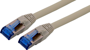 EFB Patch Cable RJ45 S/FTP Cat6a Grey Zero Halogen Superflex
