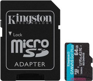 Kingston Canvas Go! Plus Gen 4 incl. SD Adapter