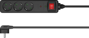 Power Strip 3x Surge Protect 1.4m Switch