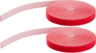 Thumbnail image of Hook-and-Loop Cable Tie Roll 15m Red 2x